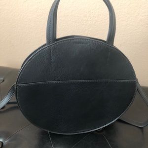 Nordstrom Top Shop round small black bag